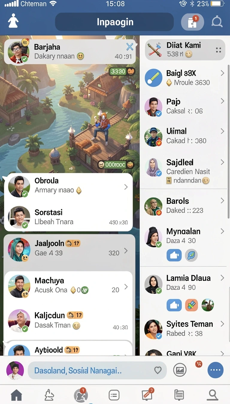 Beragam pilihan permainan menarik dalam aplikasi dmd686 APK Terbaru untuk Android Tanpa Iklan.