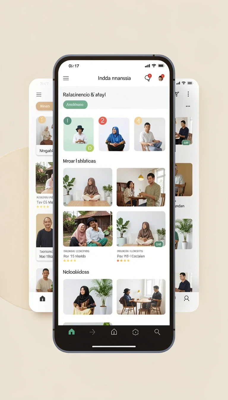 Beragam pilihan permainan menarik dalam aplikasi xe77 APK Full Version untuk Android.